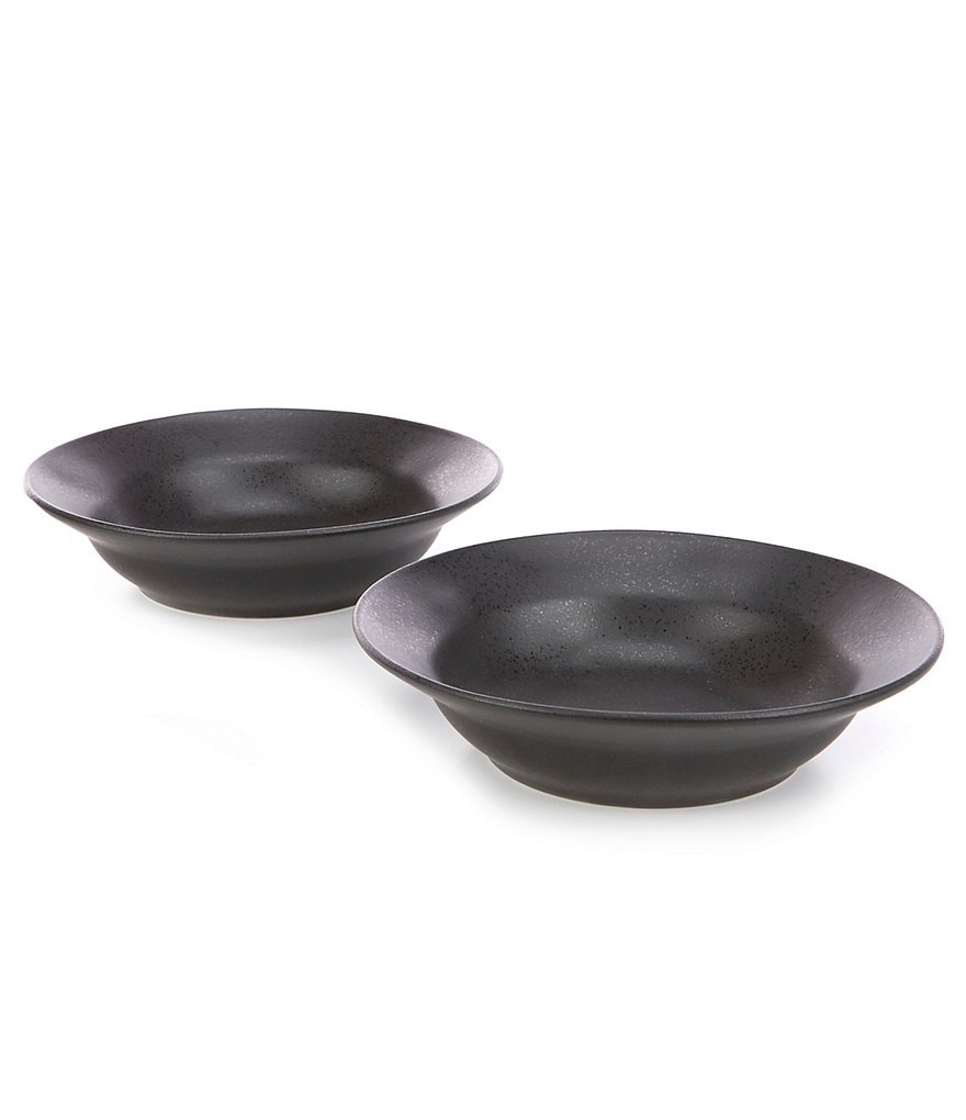 Noble Excellence Astoria Collection Matte Glazed Soup Bowls, Set of 2
