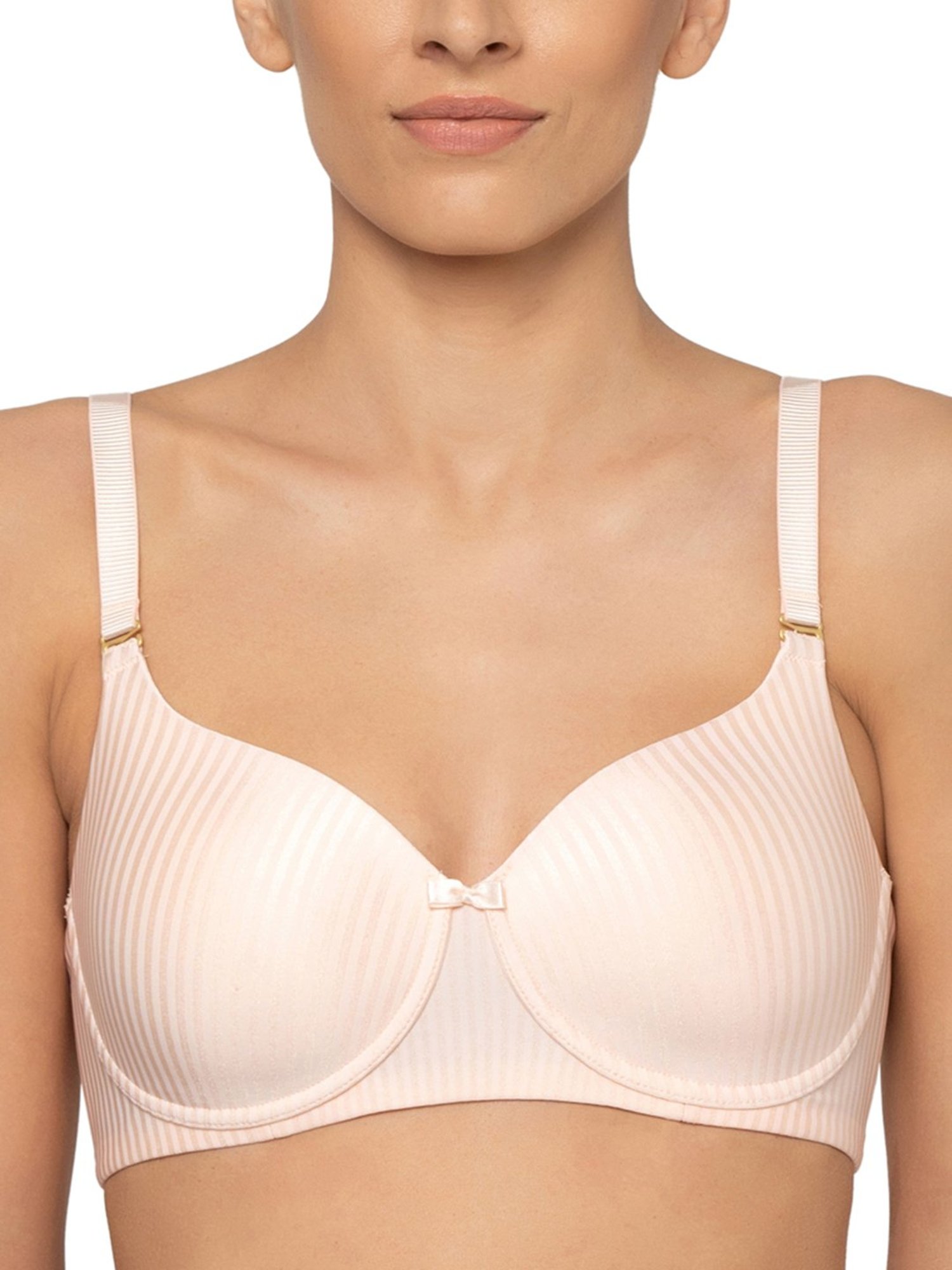 Triumph Beige Half Coverage T-Shirt Bra