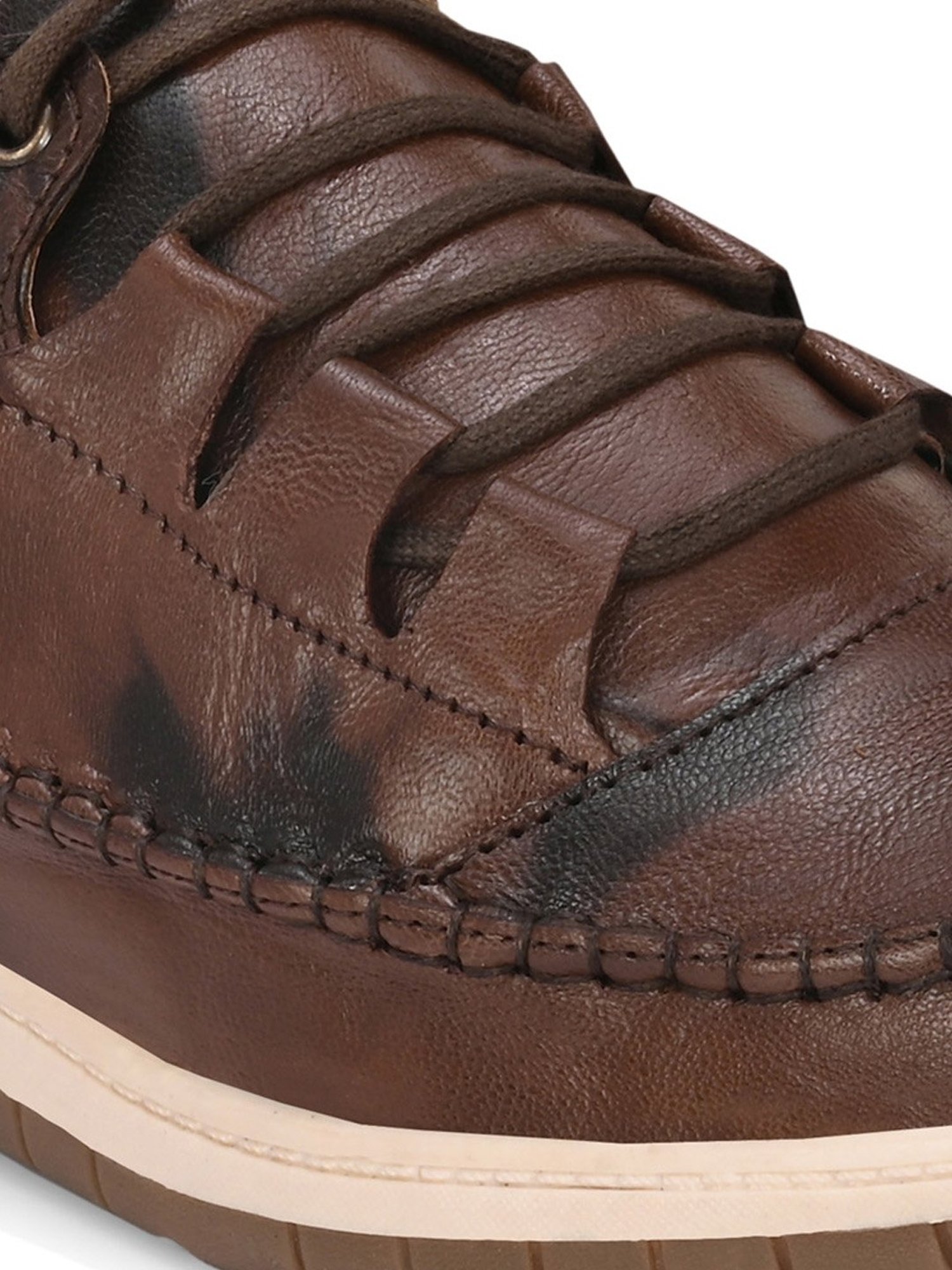 Clog London Men's Brown Derby Shoes