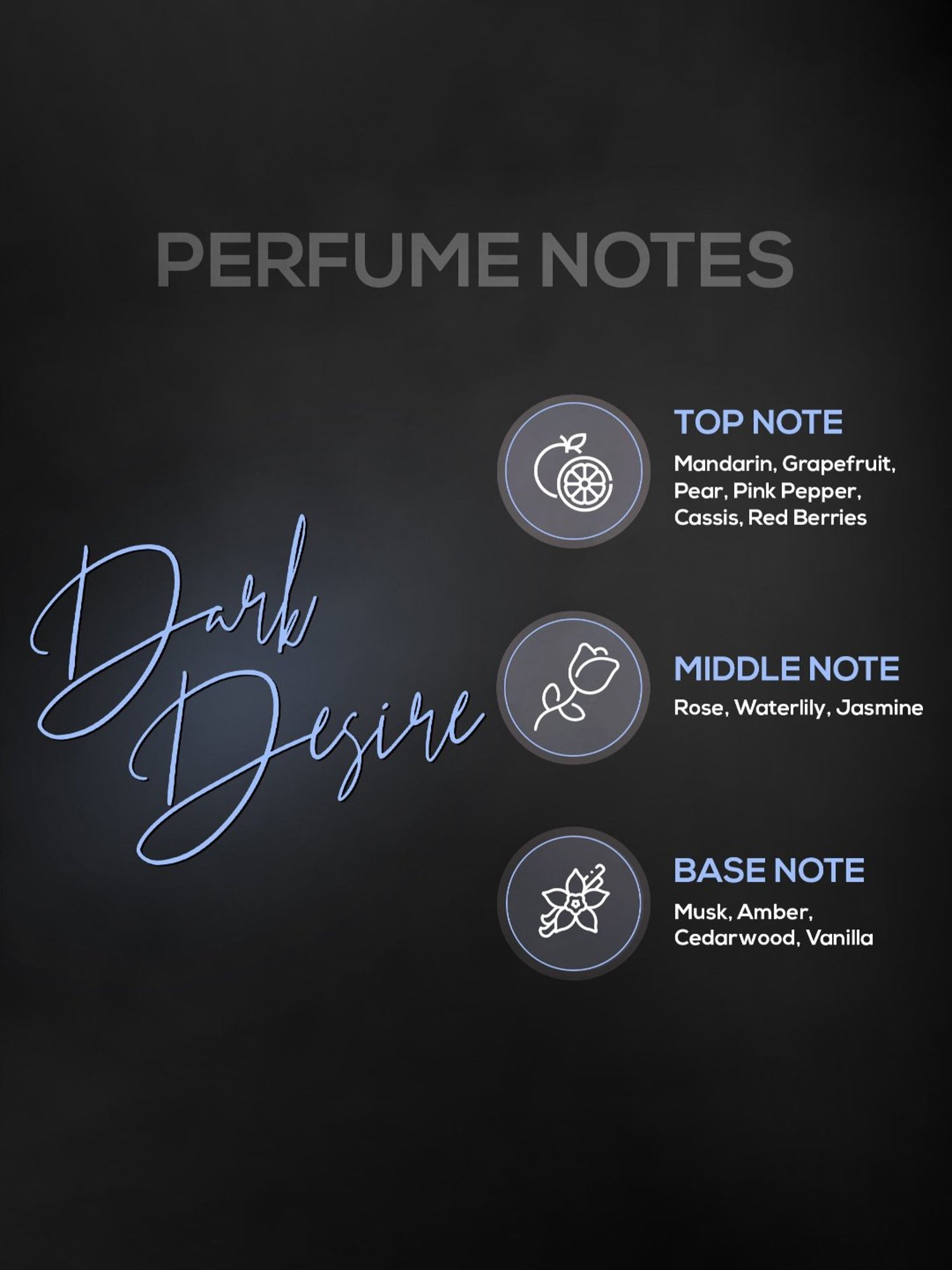 RENEE Bloom, Oud Aspire & Dark Desire Eau de Parfum Combo (15 ml x 3)