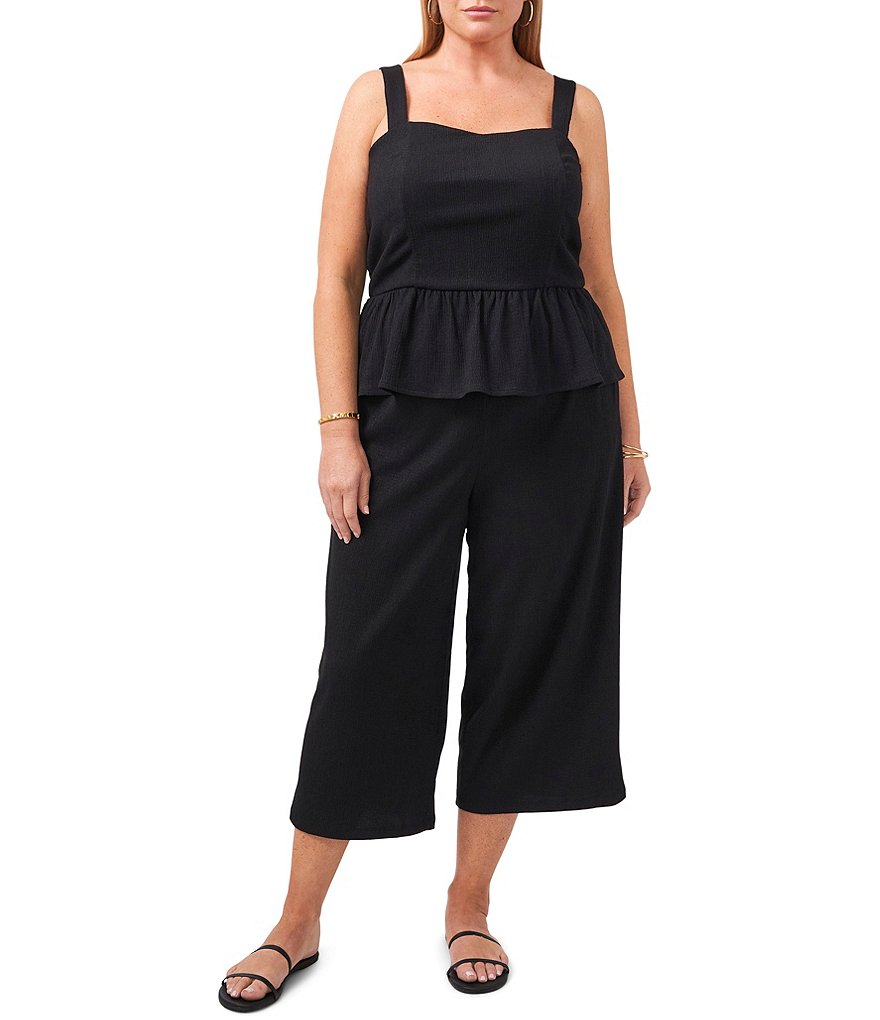 1. STATE Plus Size Cropped Drawstring Pants