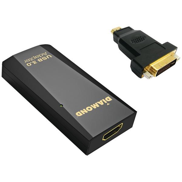 USB 3.0 to VGA DVI HDMI Adaptr