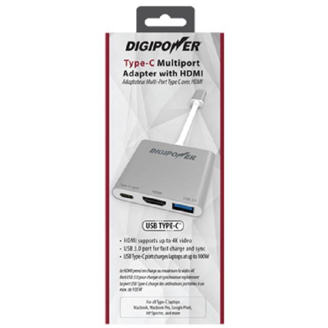 DIGIPOWER SP-HB1HD Type C Hub w HDMI