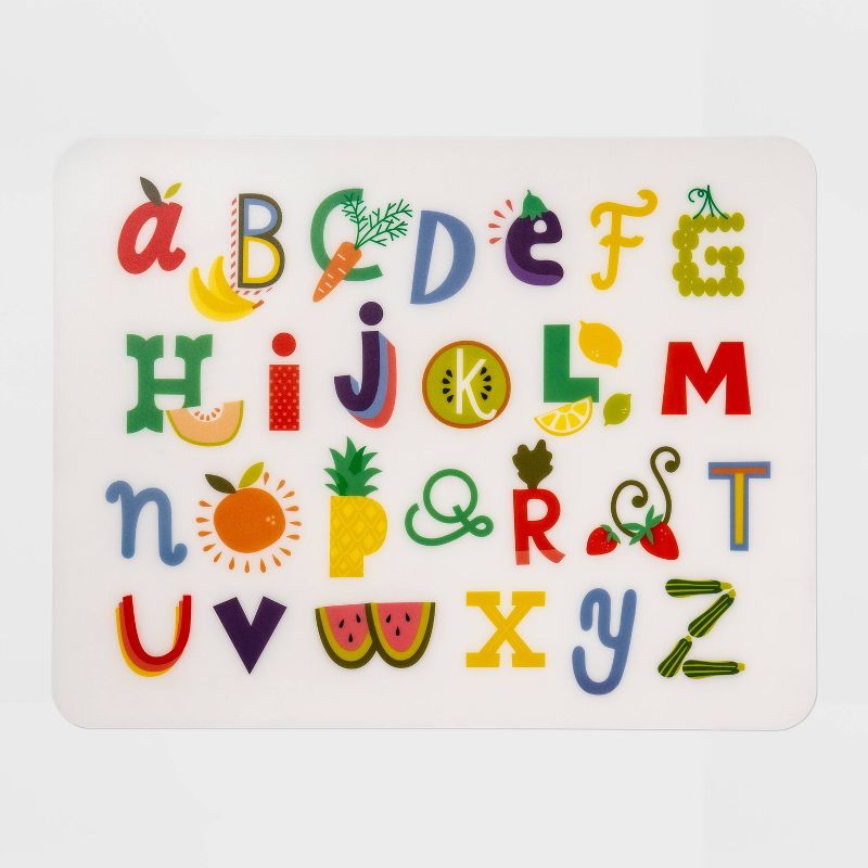 18" x 14" Plastic Alphabet Placemat - Pillowfort™