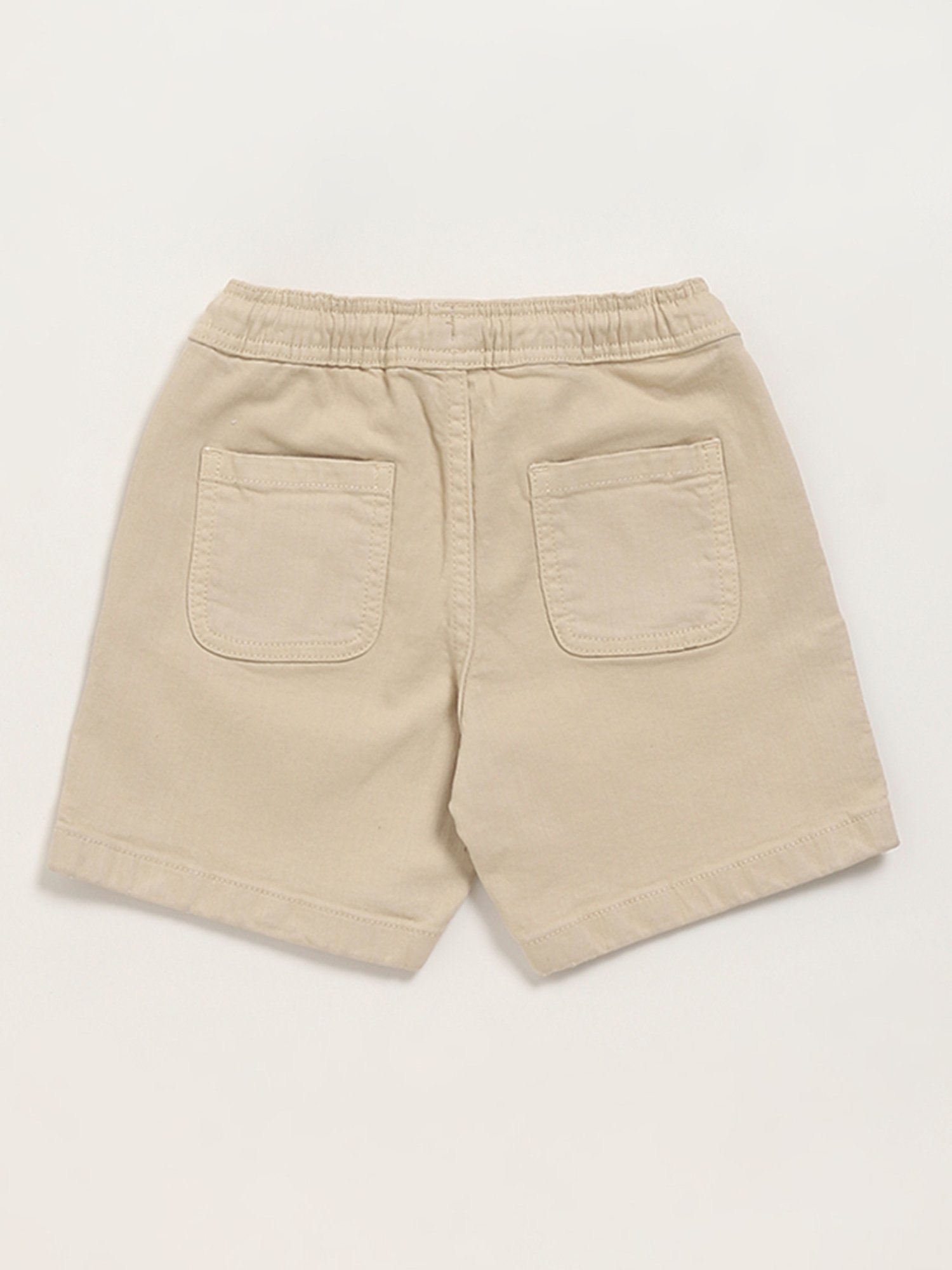 HOP Kids by Westside Beige Bermuda Shorts