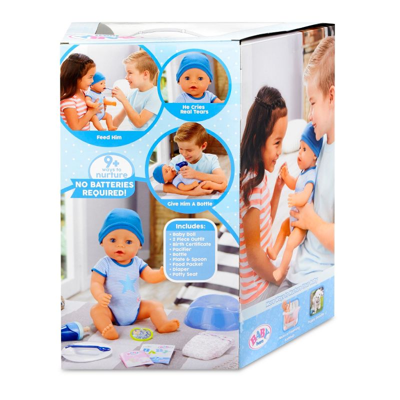 BABY Born Interactive Boy Doll - Blue Outfit