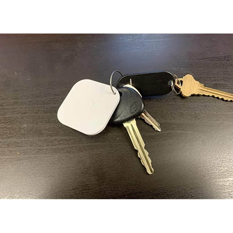 Key Finder Smart Bluetooth Item Locator with GPS for Keys Wallet Dogs Kids Luggage or Any Item | App for Phone Included