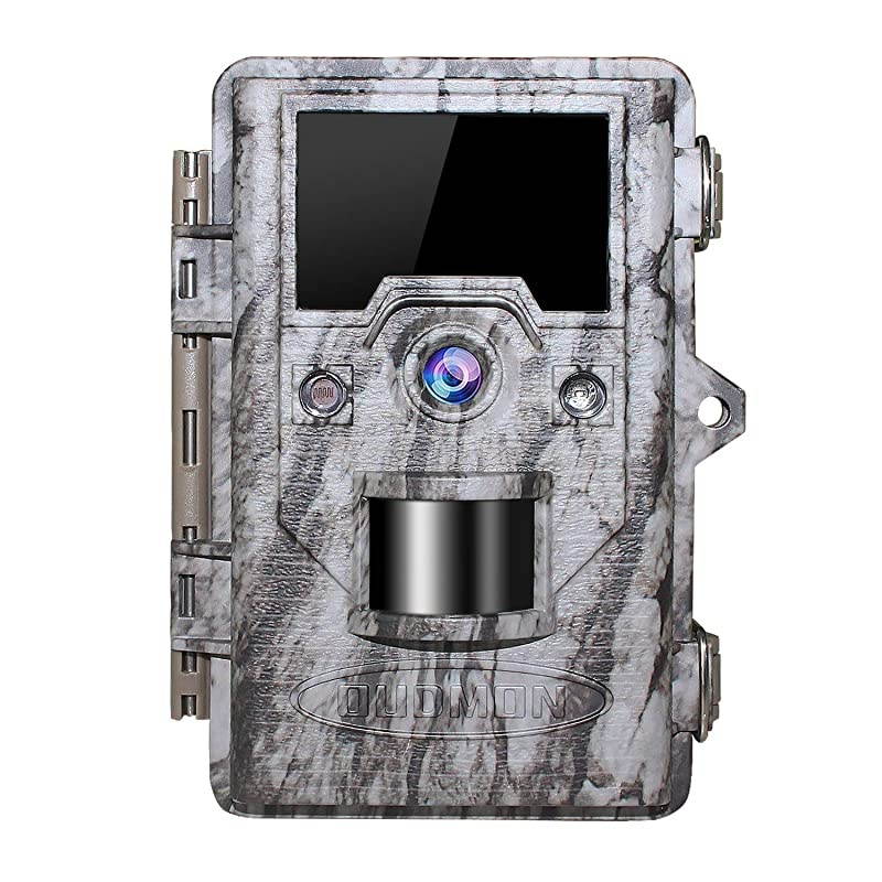 Trail Game Camera 16MP 1080p 30fps FHD Waterproof IP67 Wildlife Scouting Hunting Cam with 940nm 48Pcs No Glow IR LEDs Motion Activated Night Vision 24quot LCD