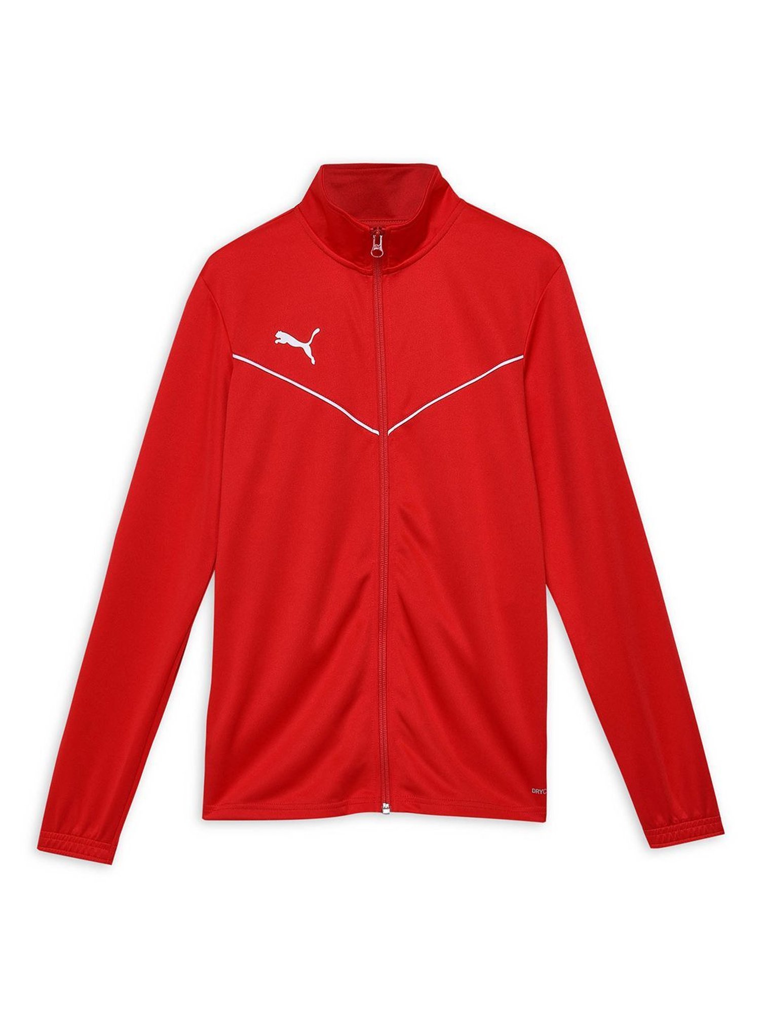 Puma Kids Red Solid Full Sleeves Jacket