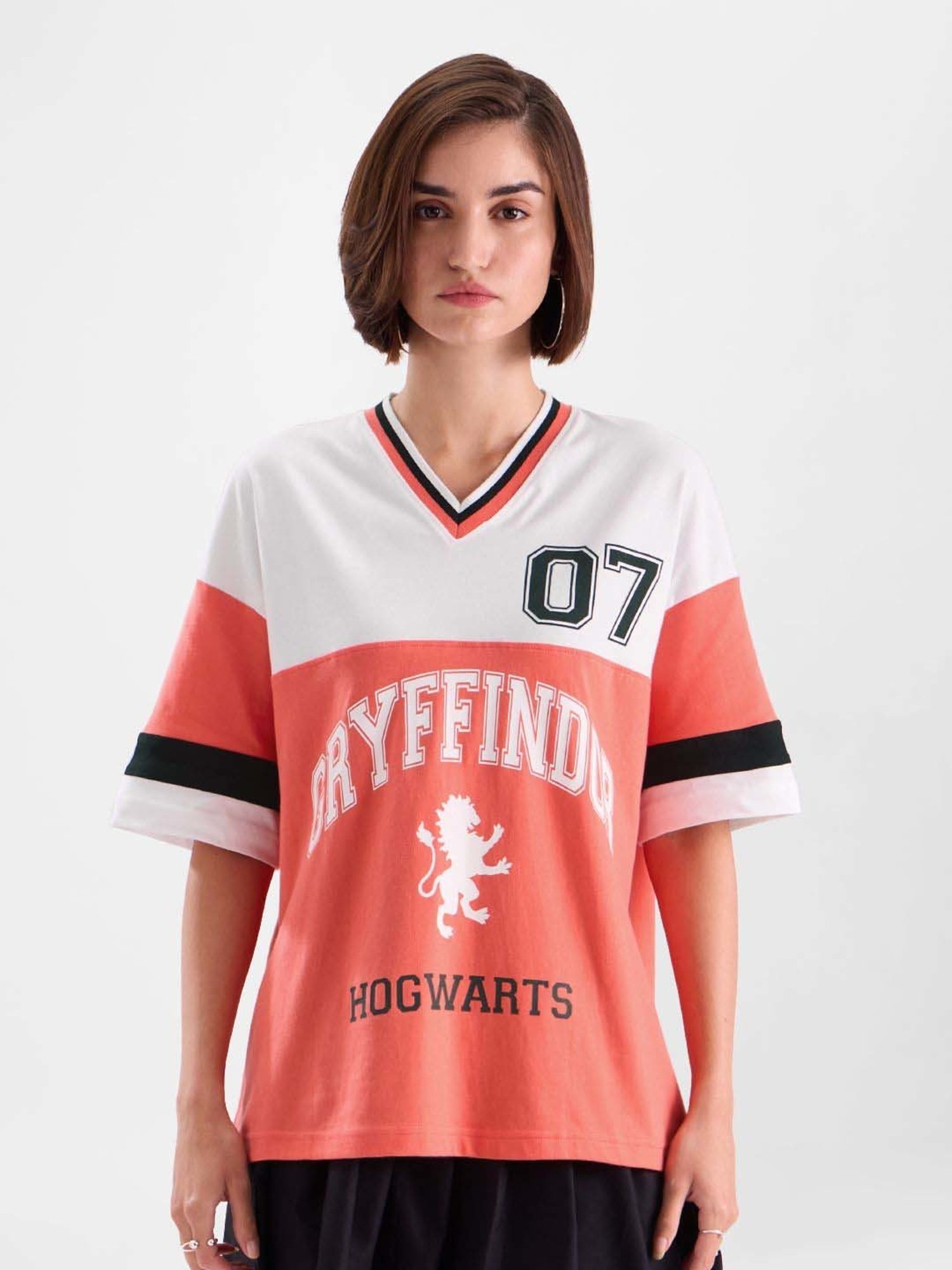 The Souled Store Multicolored Cotton Printed T-Shirt