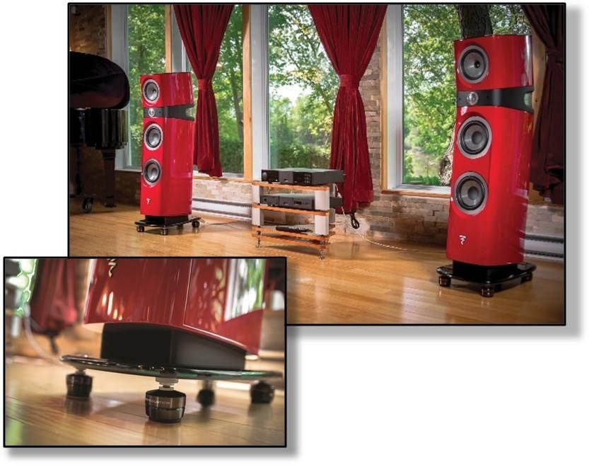 ISOACOUSTICS GAIA I ISOLATION FOR SPEAKERS - SET OF (4)