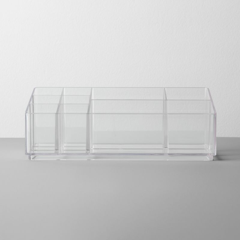 Curved Shower Caddy with Soap Tray Light Silver 24.15" - Elegant Home Fashions