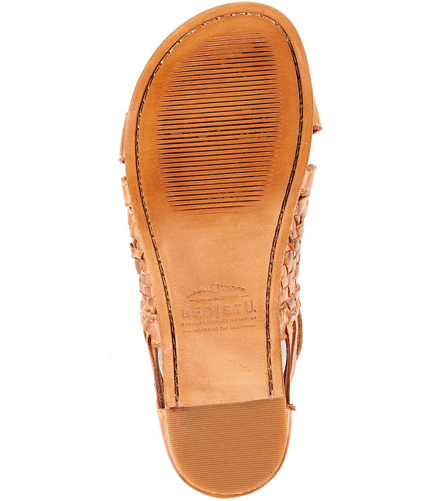 Bed Stu Claire Leather Flat Sandals