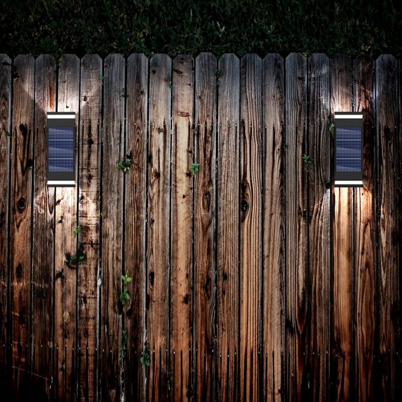 LED Solar Single Direction Outdoor Wall Light - Techko Kobot