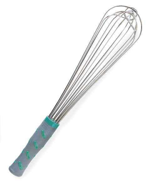 VOLLRATH 47092 French Whip, L 14 In, Aqua