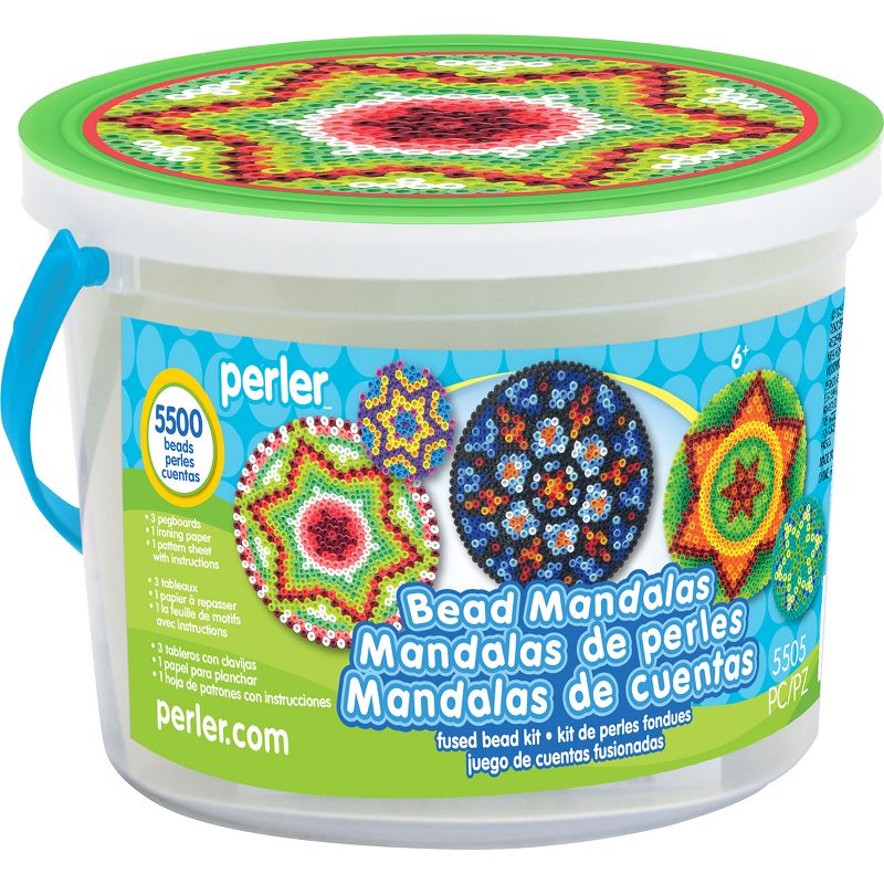 Perler Fused Bead Bucket Kit-Mandalas