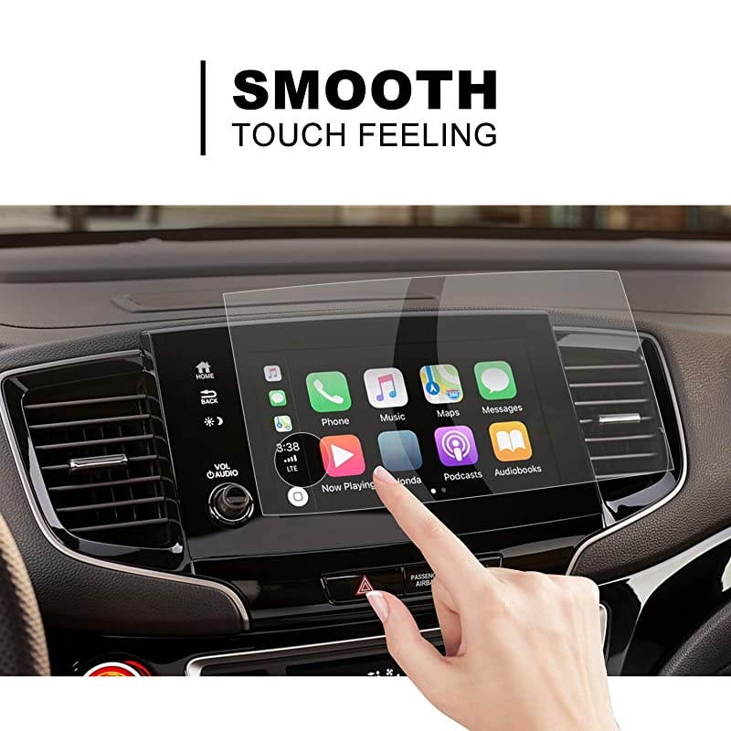 2Pack  Center Touch Control Screen Protectors for 2019 2020 Pilot 8Inch PET Plastic Center Touch HD Crystal Clear inDash Navigation Protective Film