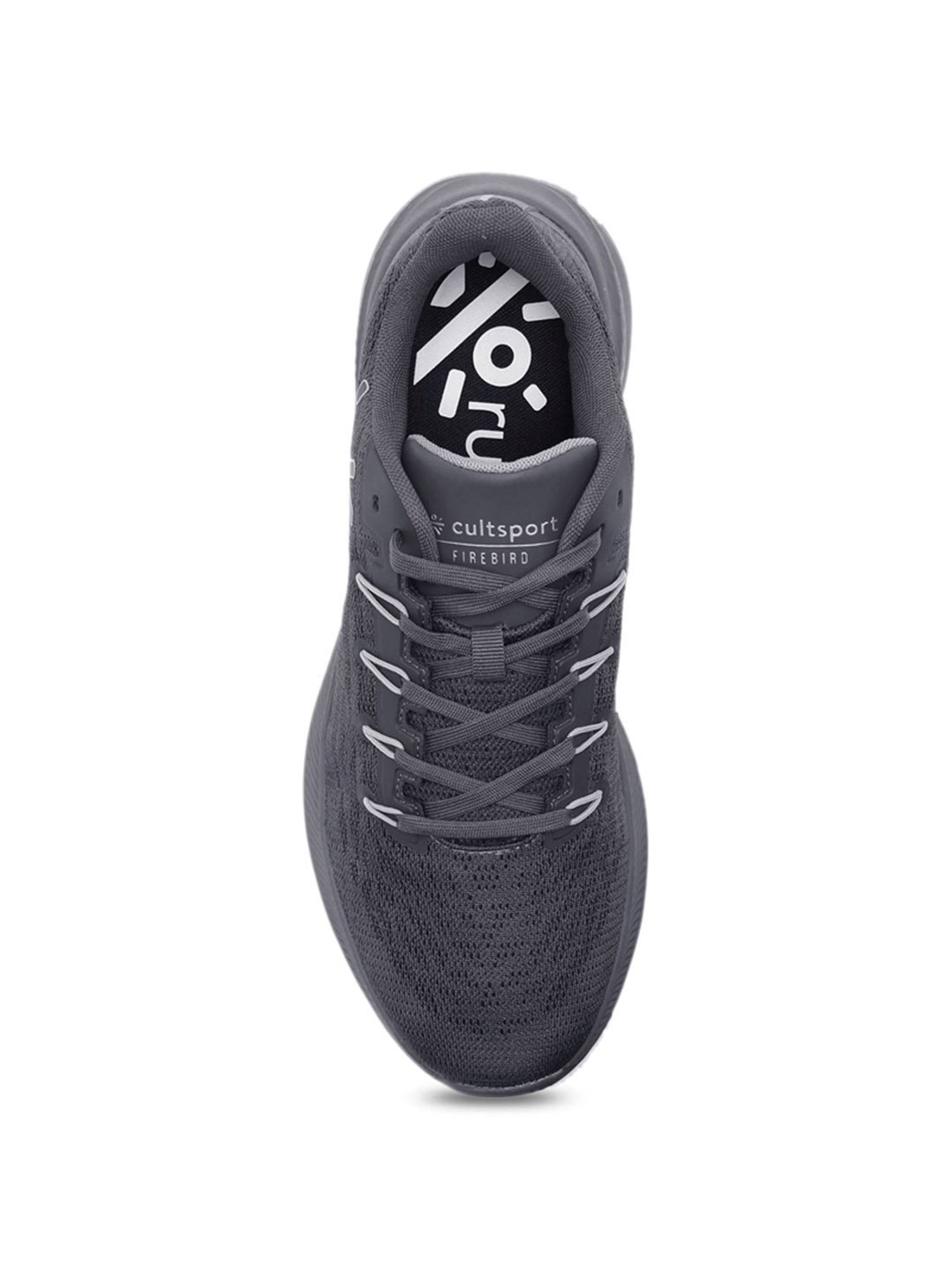 Cultsport Men's Firebird Grey Running Shoes