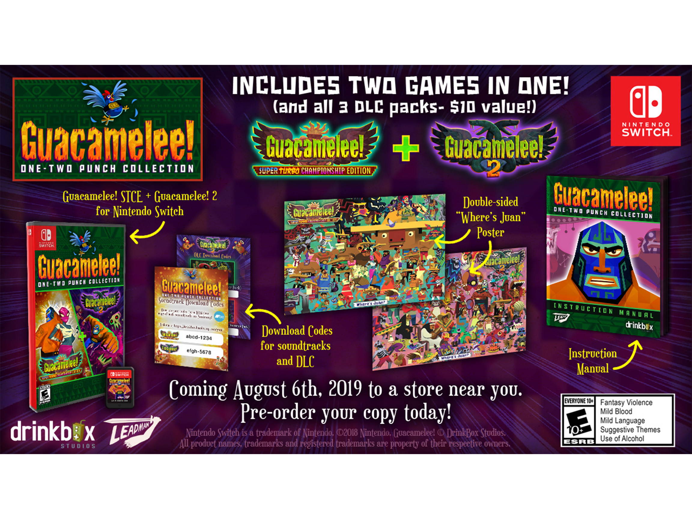 Guacamelee! One-Two Punch Collection - Nintendo Switch