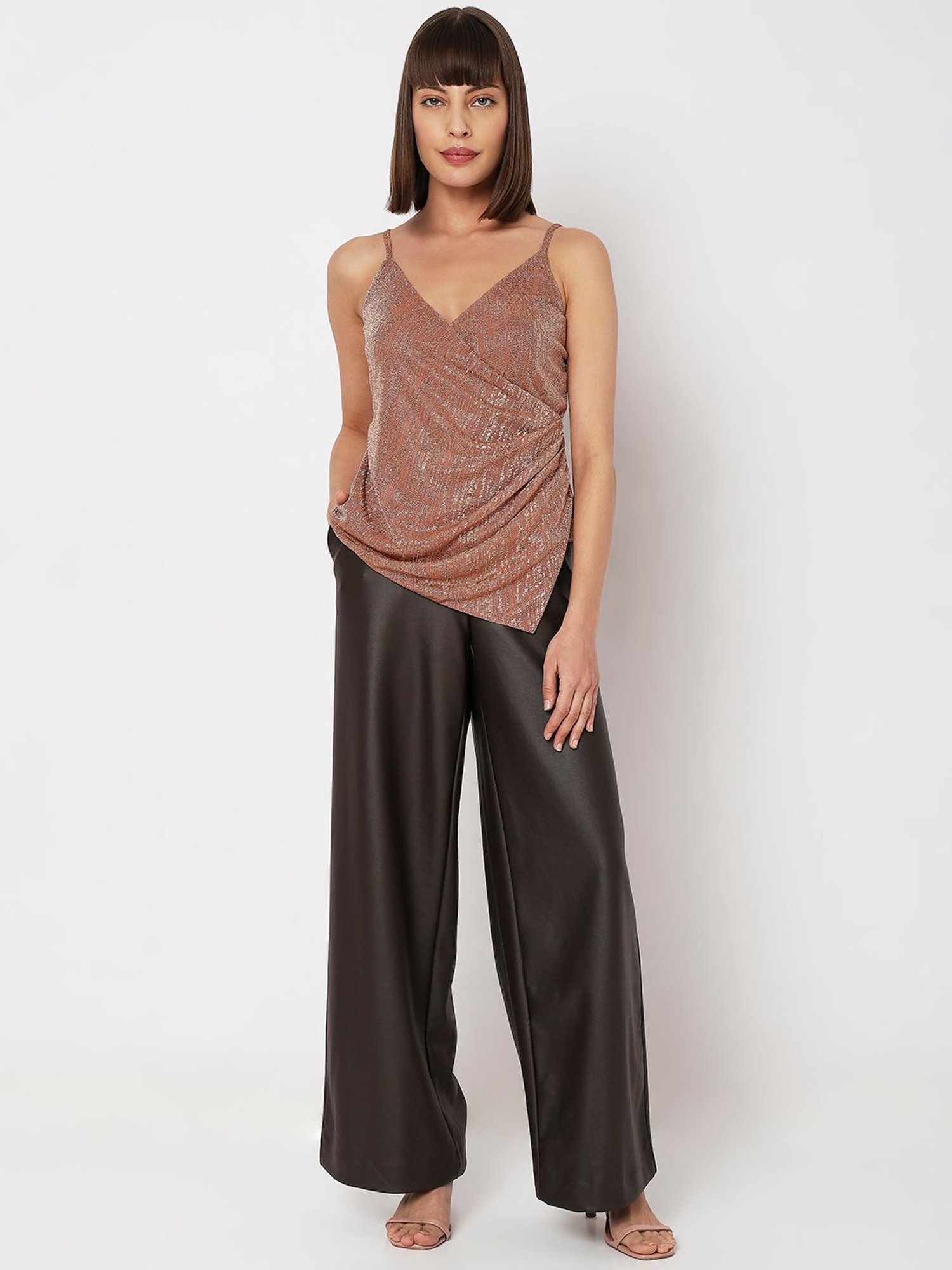 Vero Moda Peach Regular Fit Top