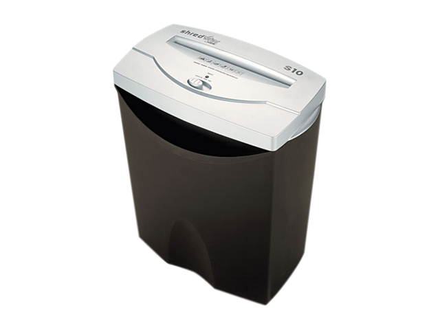 HSM HSM1013 Shredstar S10 Light-Duty Strip-Cut Shredder, 10 Sheet Capacity
