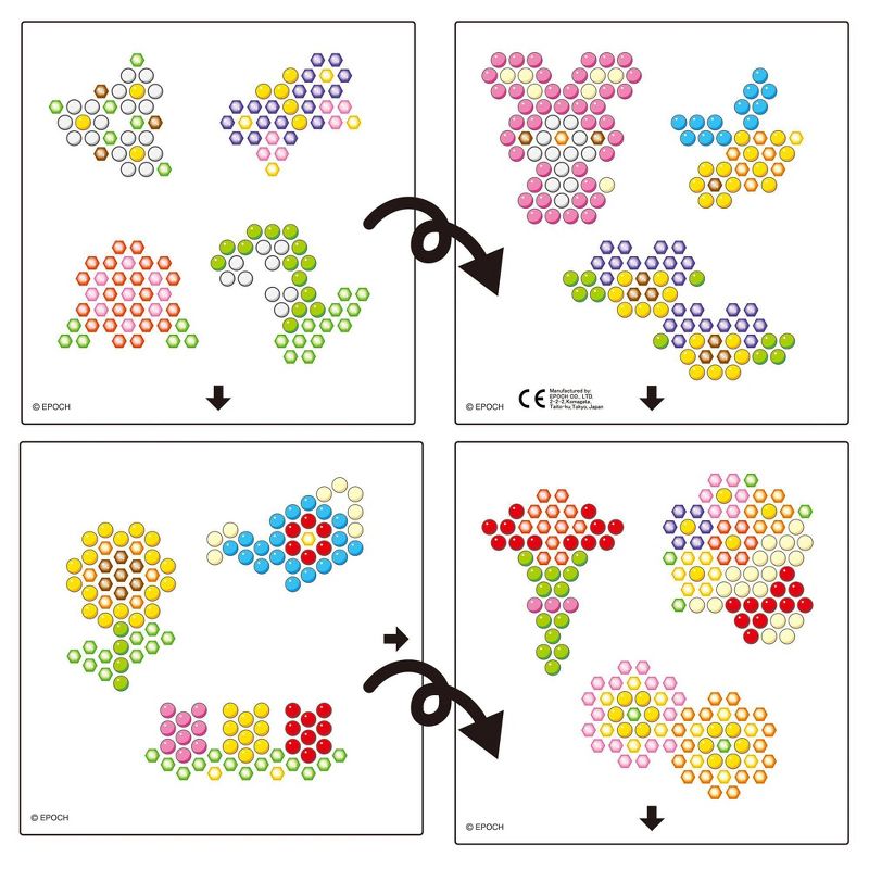 Aquabeads 600+ Flower Garden Set Theme Refill
