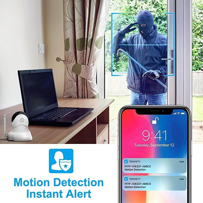 Pet Camera  1080P Pet Camera with Phone App Speaker Wireless Monitor Camera with Motion Detection 2Way Audio Night Vision Security Camera with Android iOS APP