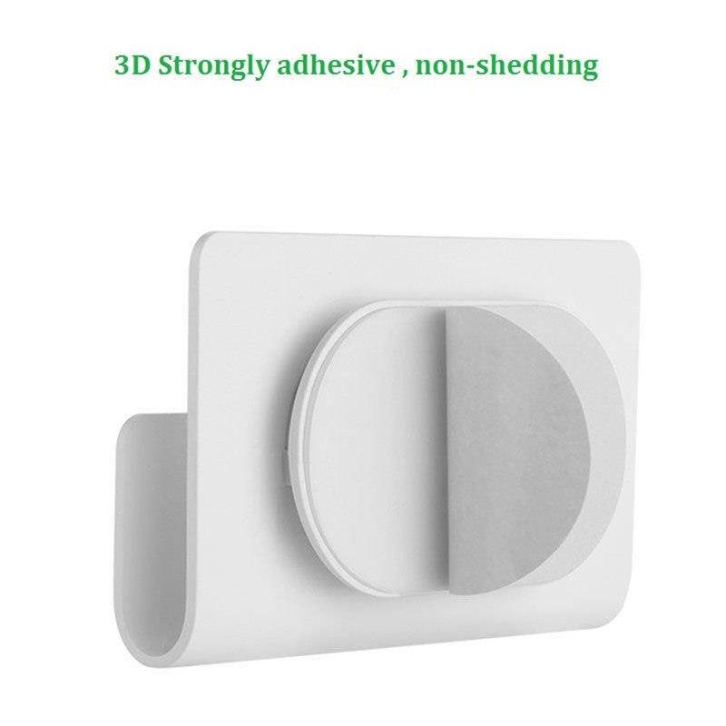 Practical Pop Wall Phone Holder Socket Charging Box Bracket Stand Holder Shelf Mount Support Universal for Sony Huawei Xiaomi