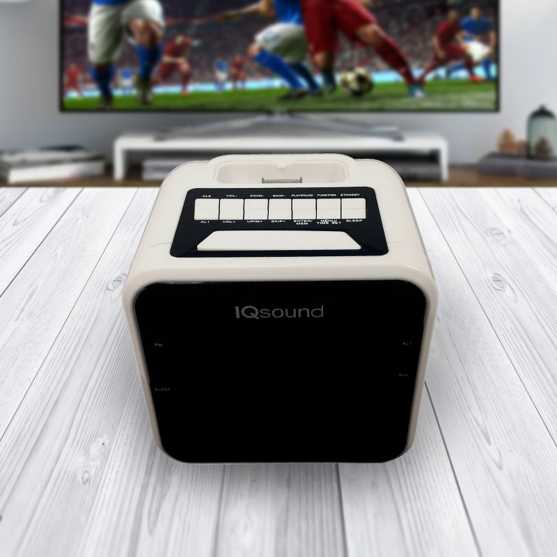 iHome Qi Charging Bluetooth Alarm Clock