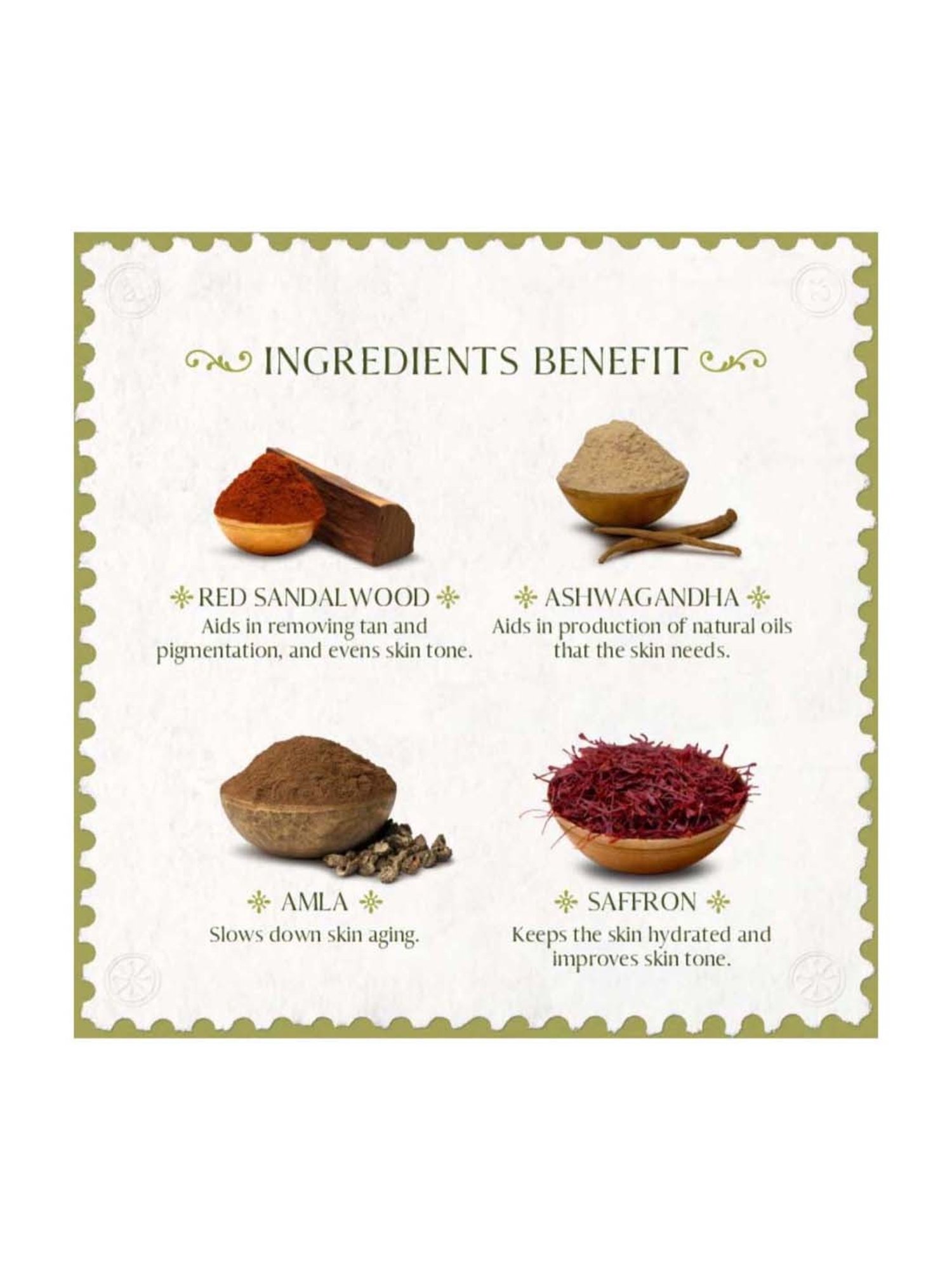 Old School Rituals Hand-Worked Red Sandalwood & Saffron Renewing Mousse - 50 gm