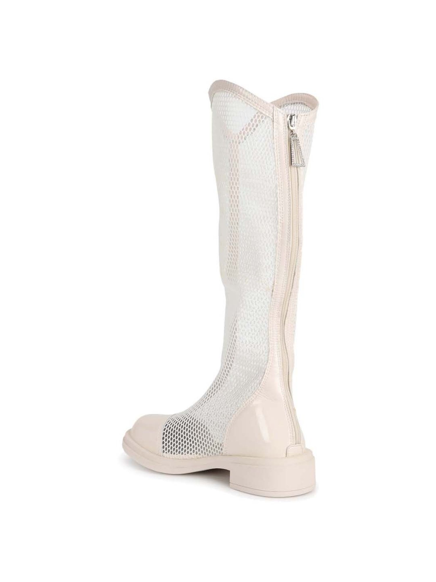 Truffle Collection Women's Beige Casual Booties