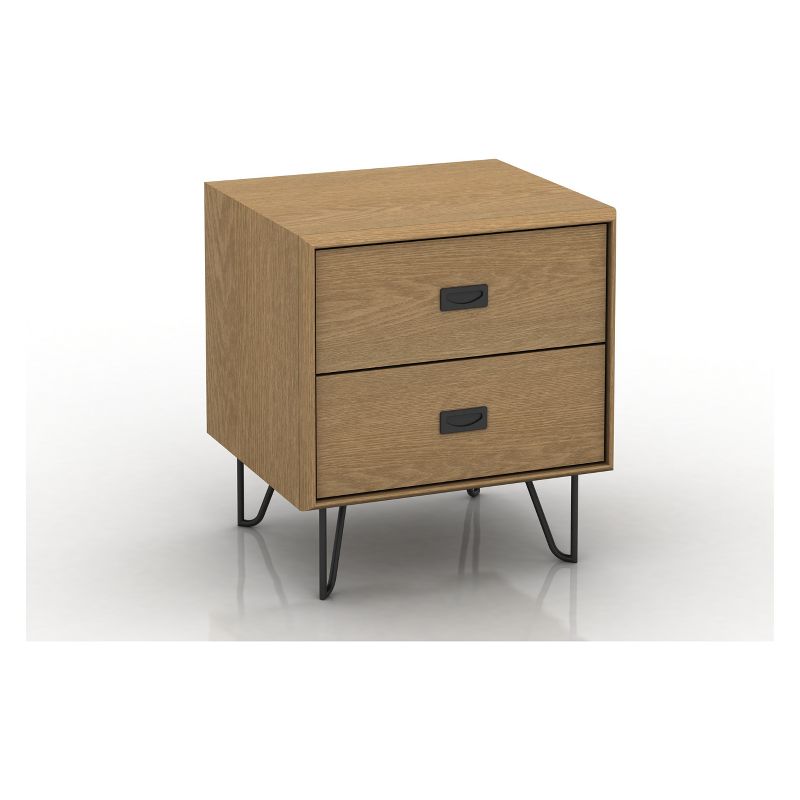 Asela Nightstand - Oak - Buylateral
