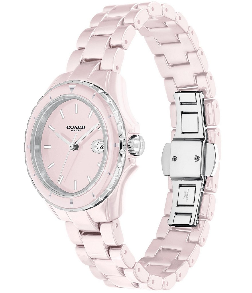 COACH Preston Ceramic Bracelet Watch