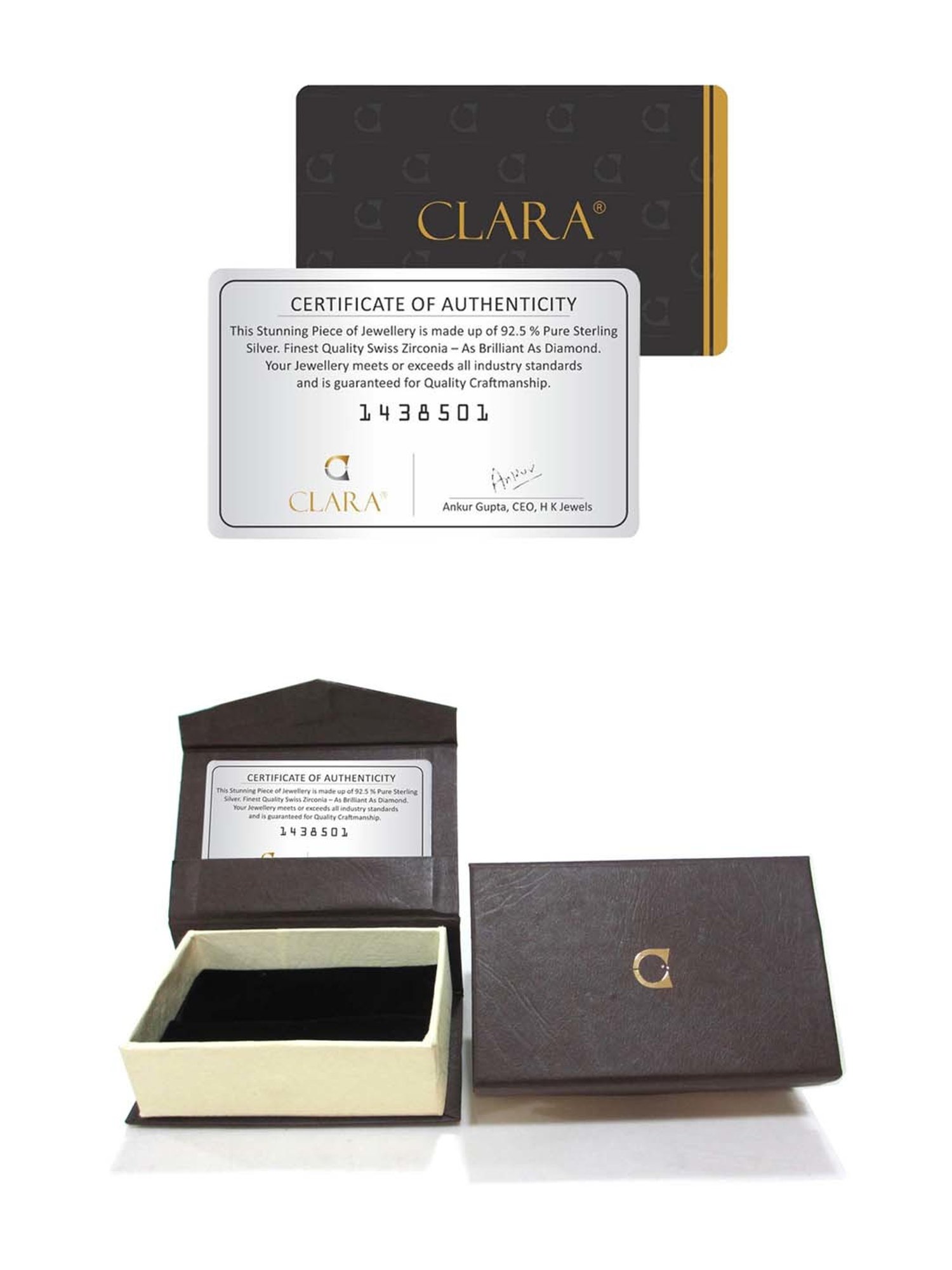 Clara 92.5 Sterling Silver Earrings for Women