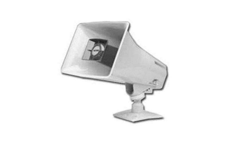 Valcom SIP Paging Horn with Long Line Extender VIP-130AL-GY-IC by Valcom