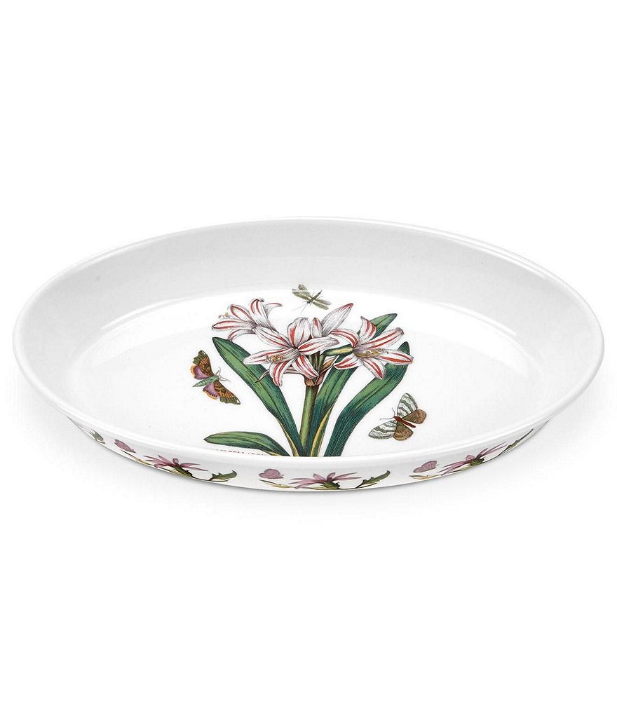 Portmeirion Botanic Garden Lily Oval Baking Dish