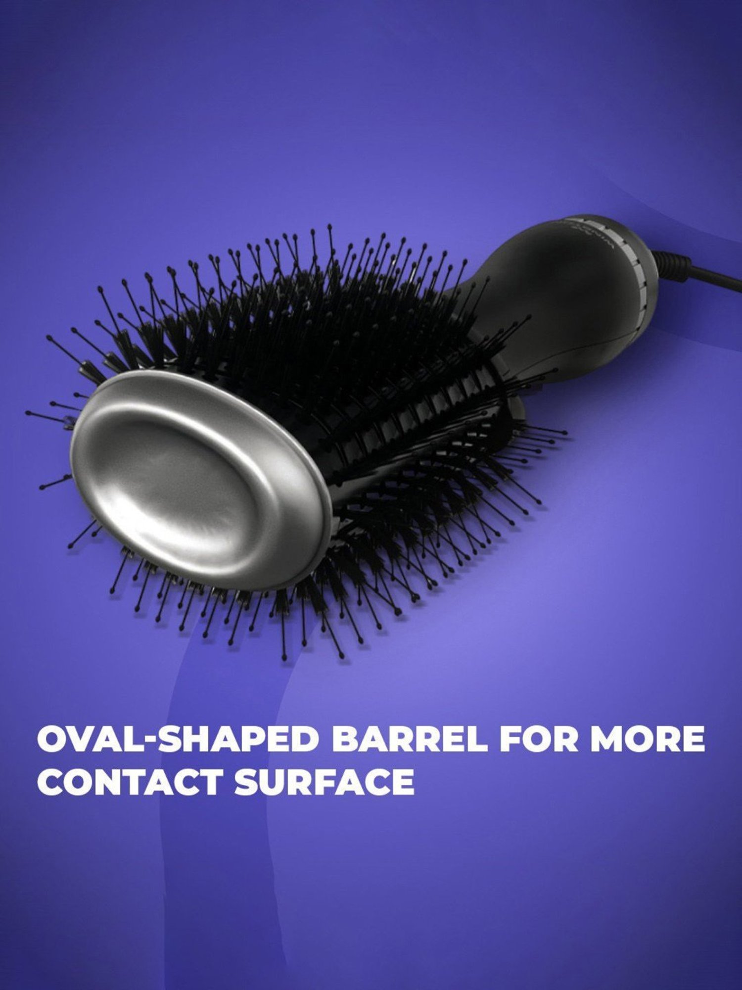 WINSTON Blow Dryer Ionic Hot Air Brush with Cool & Hot Adjustable Temperature Multi Hair Styler