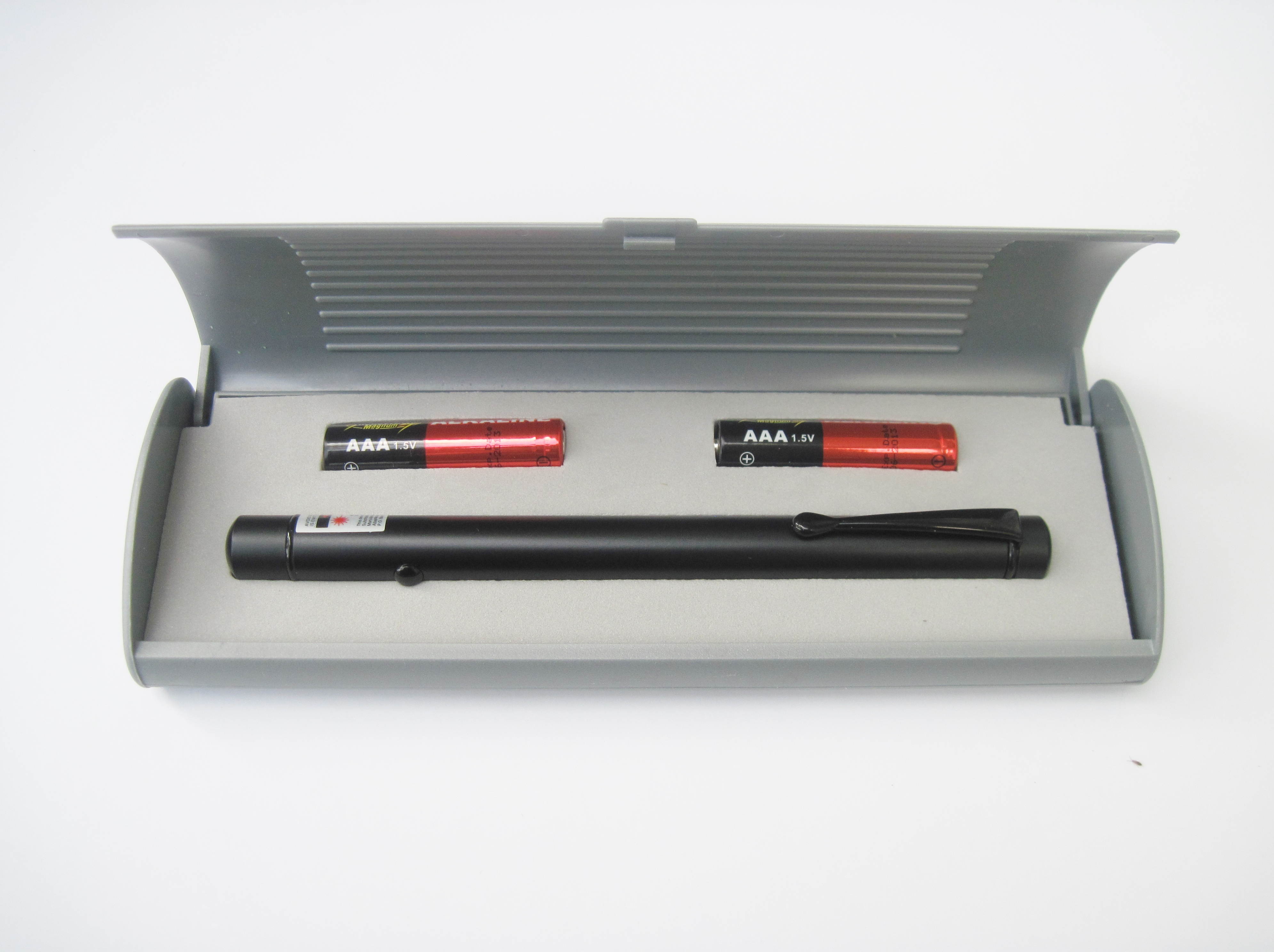 Atlasnova 635nm Red Laser Pointer Class IIIa - All Black