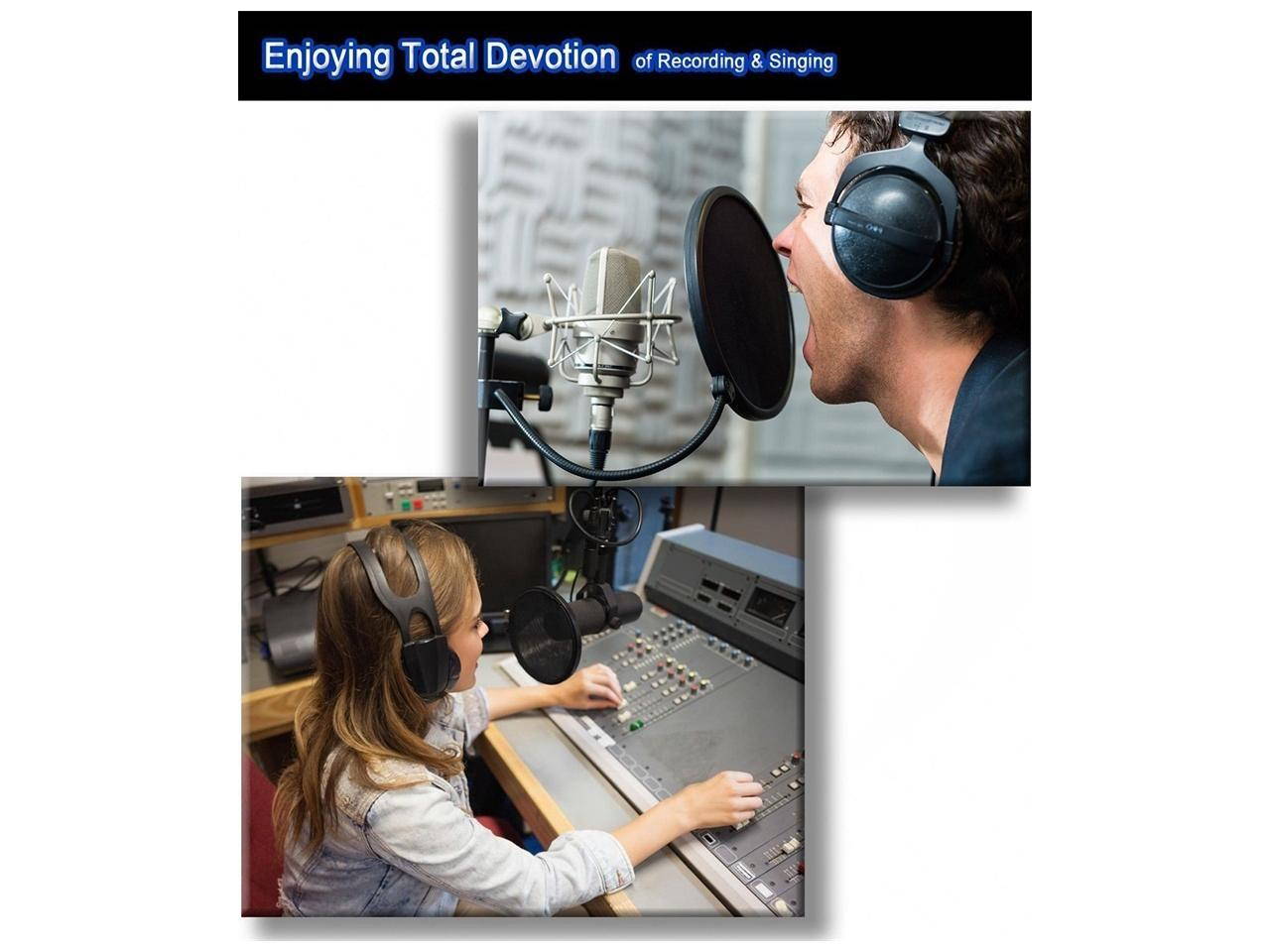 gold--BM800 Professional Suspension Microphone Kit Studio Live Stream Broadcasting Recording Condenser Microphone Set