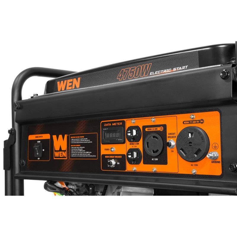 4500 Watt Gasoline Powered Portable Generator Manual Start - A-iPower
