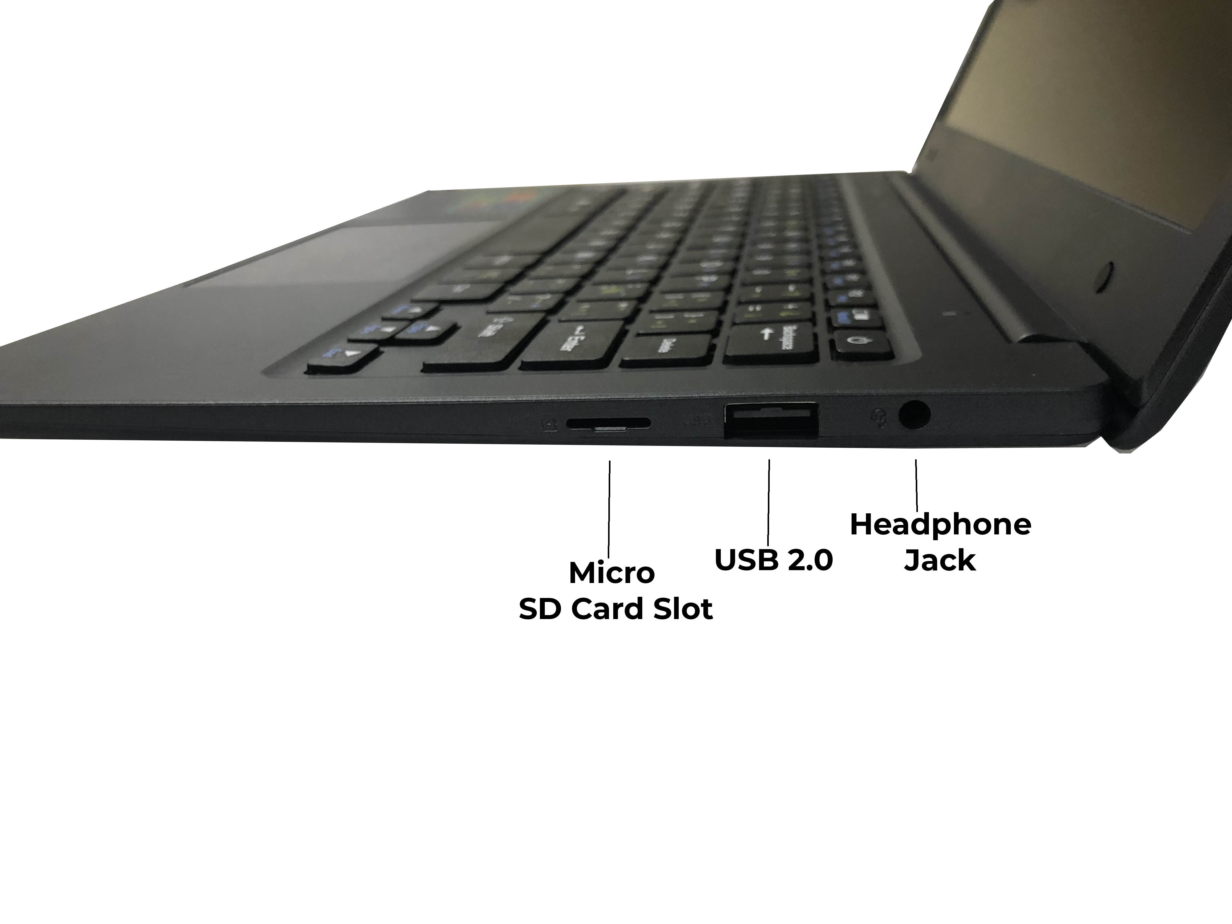 iView Classmate 116J3710 11.6&rdquo; 4GB/128GB, Windows 10 Pro, Matte Black