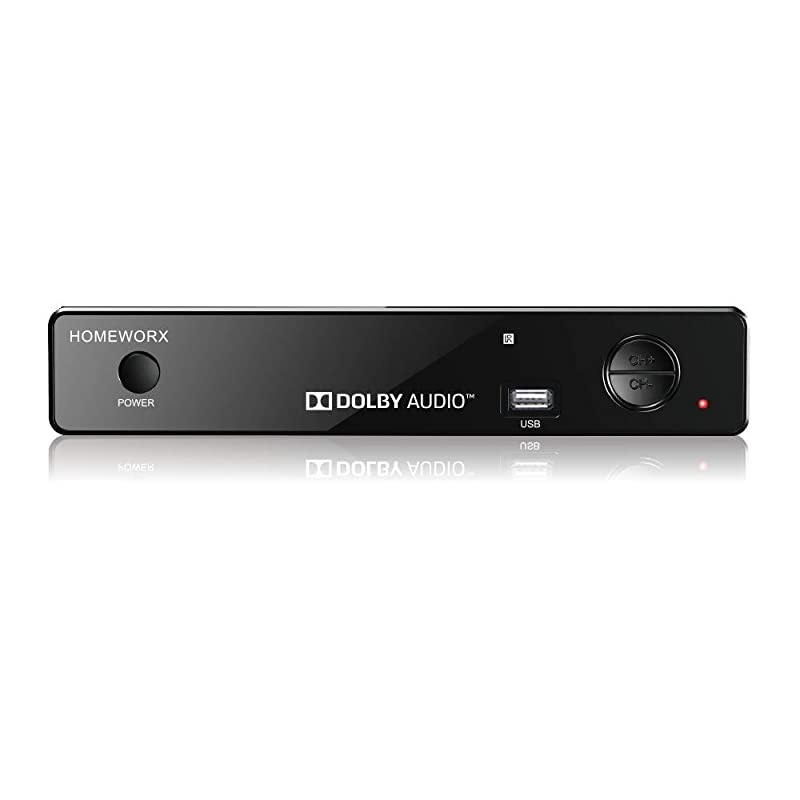 HW150PVR ATSC Digital Converter Box w TV Recording Media Player and TV Tuner Function