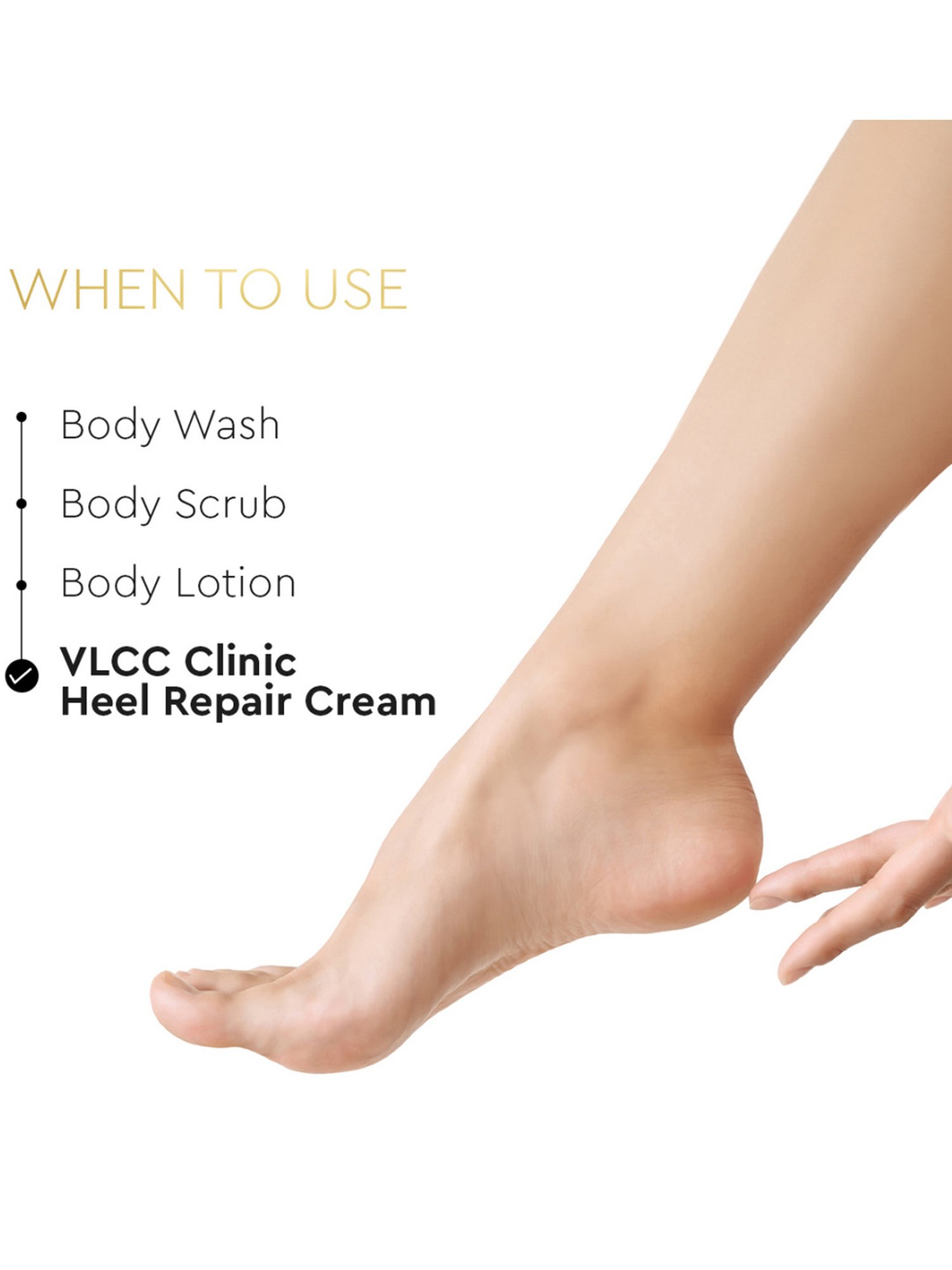 VLCC Clinic Heel Repair Cream - 100 gm