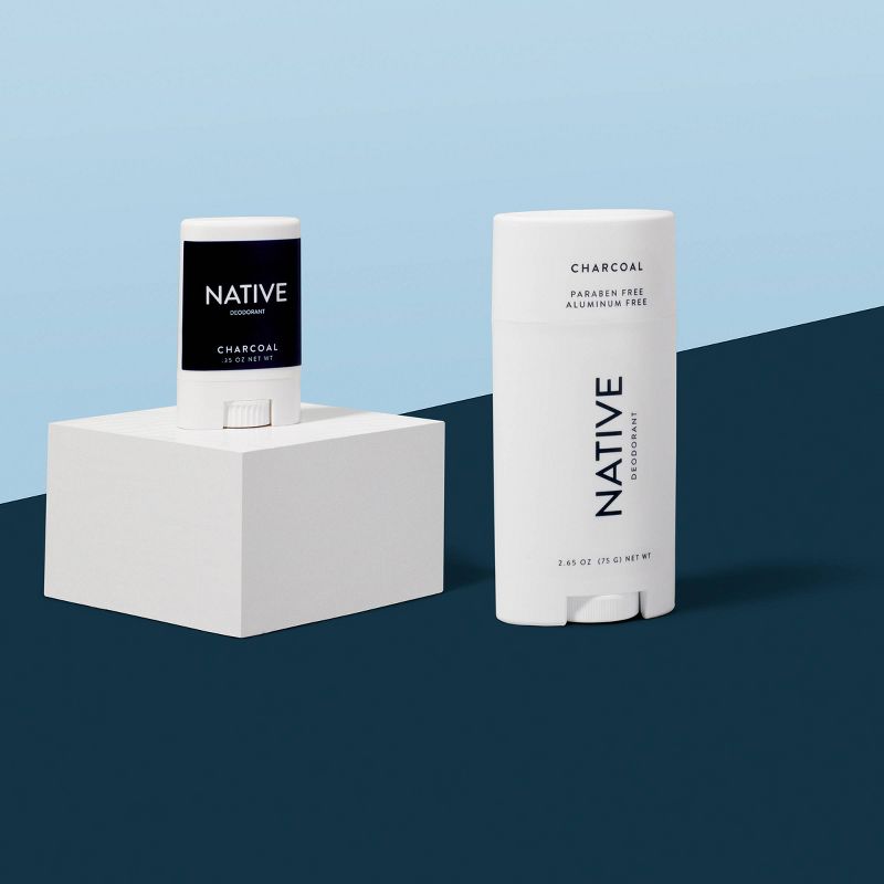 Native Charcoal Deodorant for Women - 2.65oz