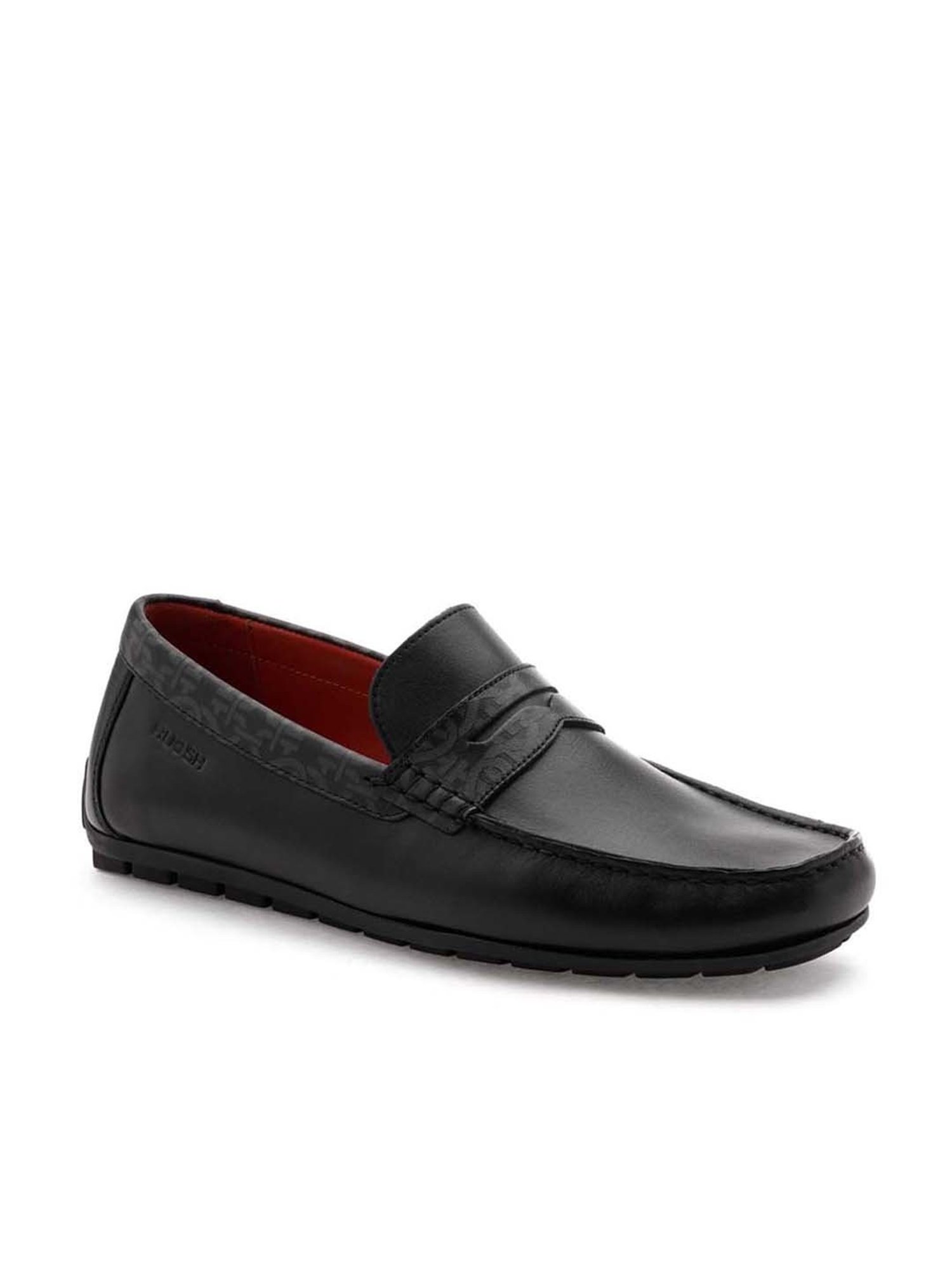 Ruosh Men's The Severo Black Loafers