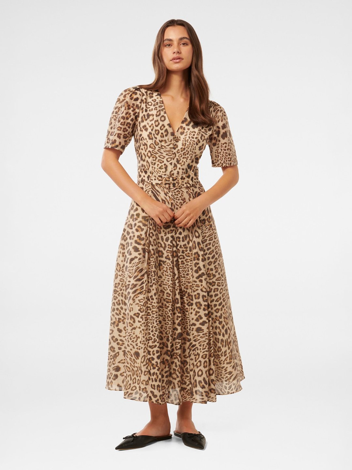 Forever New Melinda Belted Midi Dress With Belt