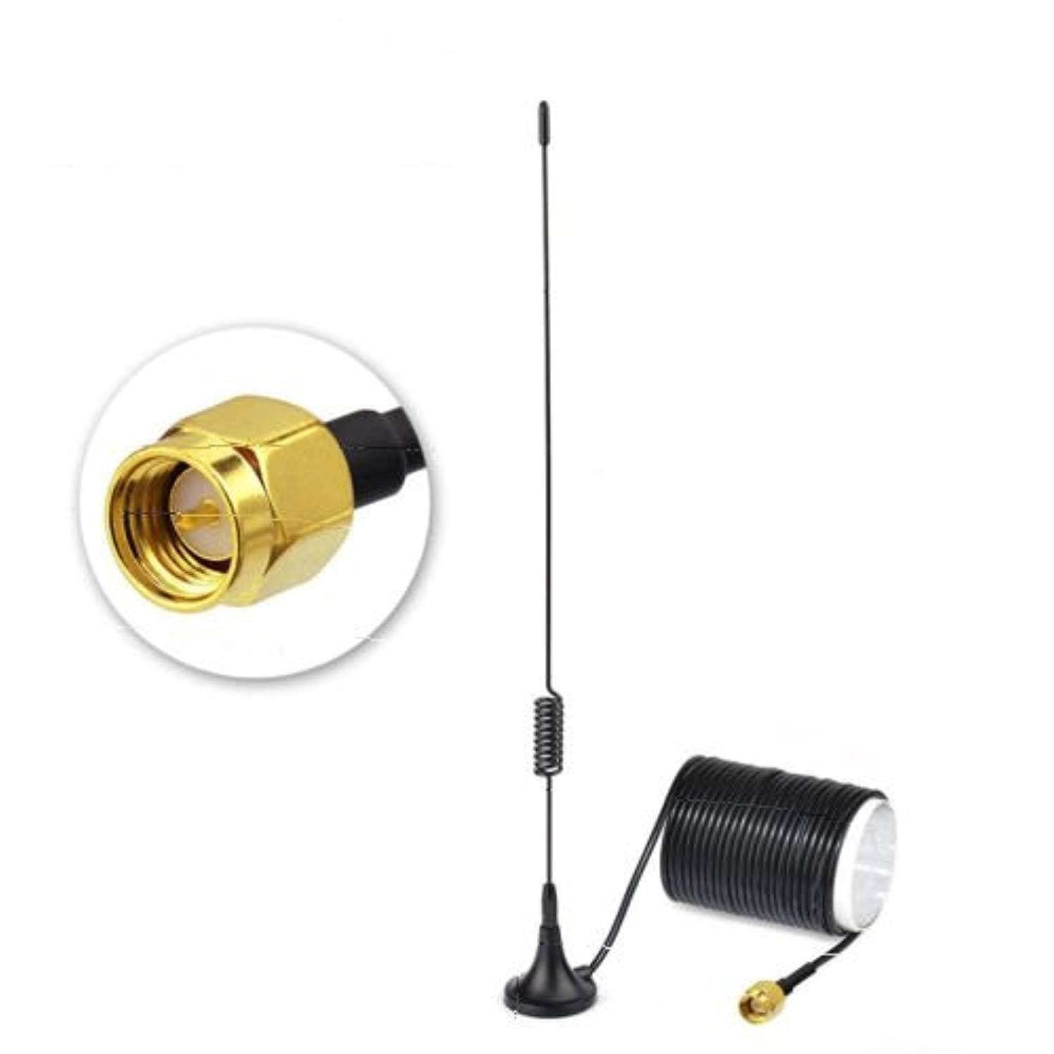 5dbi dvb-t2 atsc tv sma magnetic base antenna for rtl sdr usb stick receiver usa shipping
