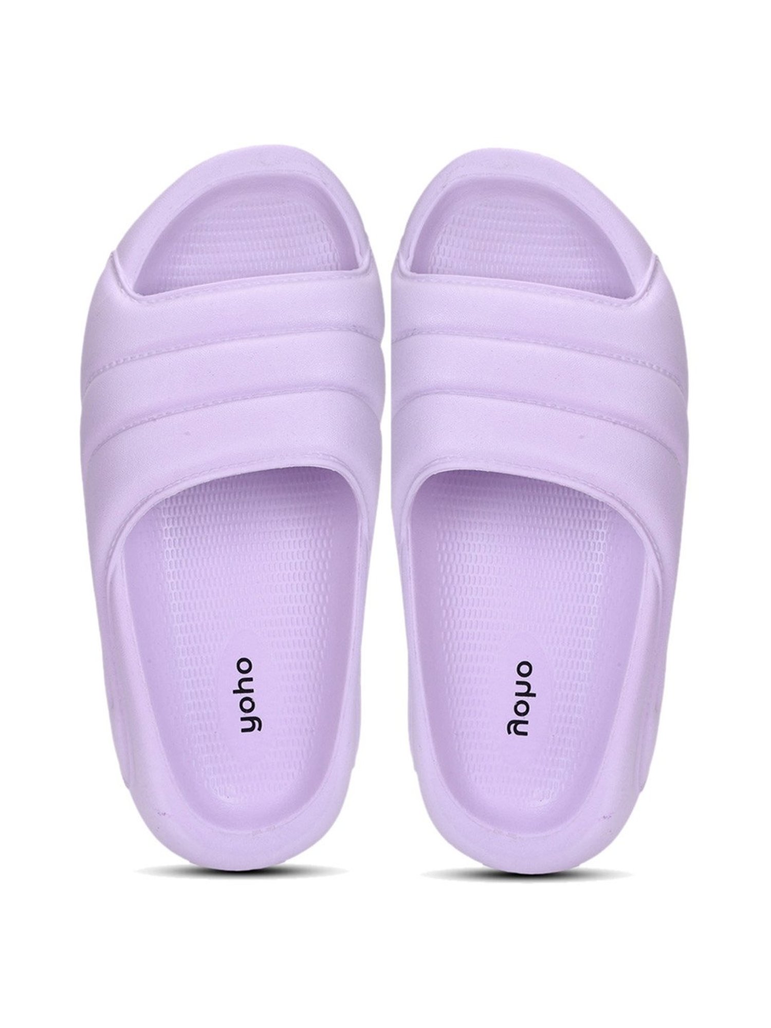 Yoho Women's Dolphy Pastel Lavender Slides
