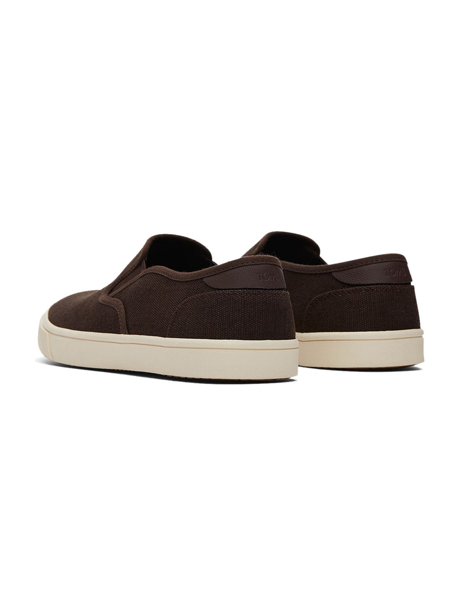 TOMS Men's Baja Dark Brown Plimsolls