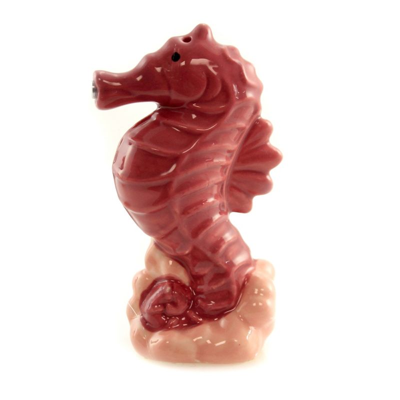 Tabletop 3.75" Kissing Seahorse Salt & Pepper Magnetic Pacific Trading  -  Salt And Pepper Shaker Sets